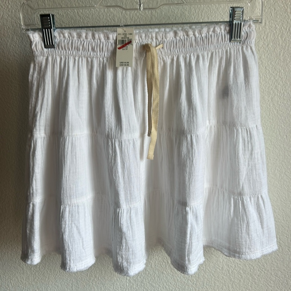 NWT Aerie White Mini Skirt size XS